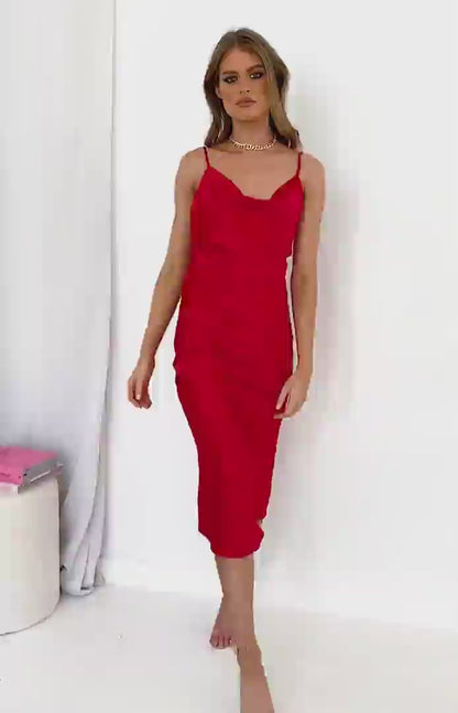 Kamaria Red Midi Slip Dress - Dress Rentals in Capetown - Shop Nowupdated#gid://shopify/Video/22676584595526#video_id